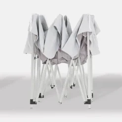 Z-Shade 10 X 10 Foot Push Button Angled Leg Instant Shade Outdoor Canopy Tent Portable Shelter With Steel Frame And Storage Bag, White -Garden & Outdoors GUEST b5c62da4 cca9 447a bcc9 b014acbbb583