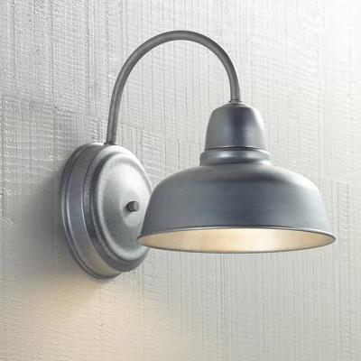 John Timberland Rustic Outdoor Wall Light Fixture Urban Barn Galvanized 11 1/4" Sconce For House Farmhouse Deck Porch Patio 3 John Timberland Rustic Outdoor Wall Light Fixture Urban Barn Galvanized 11 1/4" Sconce For House Farmhouse Deck Porch Patio