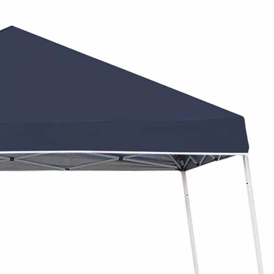 Z-Shade 10 X 10 Foot Angled Leg Outdoor Canopy Tent With A Push Button Locking System And Z-Shade 4 Pack Of Heavy Duty Leg Weight Bags, Navy 5 Z-Shade 10 X 10 Foot Angled Leg Outdoor Canopy Tent With A Push Button Locking System And Z-Shade 4 Pack Of Heavy Duty Leg Weight Bags, Navy - Image 3