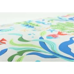 Outdoor/Indoor Bench Cushion Coral Bay Blue - Pillow Perfect 8 Outdoor/Indoor Bench Cushion Coral Bay Blue - Pillow Perfect -Garden & Outdoors GUEST b8032957 0a9e 434a 90e3 2d107802a7da 1