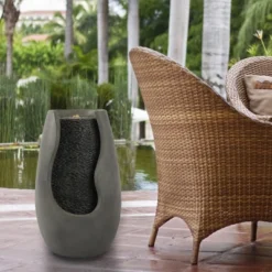 Nature Spring Concrete Pot Outdoor Water Fountain -Garden & Outdoors GUEST b9c6ce79 1764 47f1 a833 1be4f514c6ea