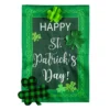 Evergreen St. Patrick's Patterned Shamrocks Garden Applique Flag- 12.5x18 In Outdoor Decor -Garden & Outdoors GUEST ba15618d bc6e 4e7f b5d6 512fb0cd8789