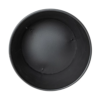 Footed Planter Black Metal - Foreside Home & Garden 4 Footed Planter Black Metal - Foreside Home & Garden - Image 2