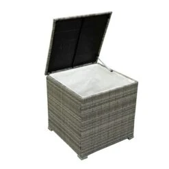 4pc Wicker Patio Sectional Seating Set With Cushions - Gray/Beige - GODEER 34 4pc Wicker Patio Sectional Seating Set With Cushions - Gray/Beige - GODEER -Garden & Outdoors GUEST be3f7592 f0a2 4c74 b29e c1fe35167a75