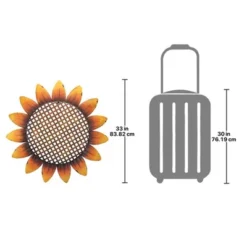 Design Toscano Van Grow Supersized Sunflower Wall Sculpture -Garden & Outdoors GUEST be606a6d 41cc 4e6a acce 8e413c3acbbb