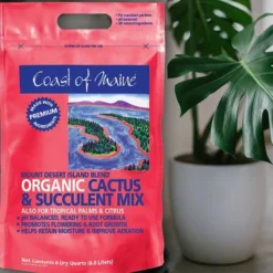 Coast Of Maine Indoor Outdoor Mount Desert Island Blend Organic Cactus And Succulent Potting Soil Mix With Beneficial Nutrients, 8 Quart Bag (2 Pack) -Garden & Outdoors GUEST be92cf29 04f7 430d 9b69 0d87b5d10aad