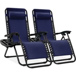 Best Choice Products Set Of 2 Zero Gravity Lounge Chair Recliners For Patio, Pool W/ Cup Holder Tray -Garden & Outdoors GUEST bf8be317 e9ab 422a 9c92 98fdd424f7eb
