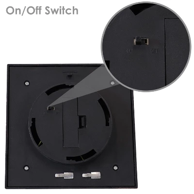 Sunnydaze Decor Sunnydaze Outdoor Lucien Hanging Tabletop Solar LED Rustic Farmhouse Decorative Candle Lantern - 9" 6 Sunnydaze Decor Sunnydaze Outdoor Lucien Hanging Tabletop Solar LED Rustic Farmhouse Decorative Candle Lantern - 9" - Image 5