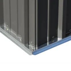 Patio 5ft X 3ft Garden Shed, Metal Lean-to Storage Shed With Lockable Door-ModernLuxe -Garden & Outdoors GUEST c03d371b a976 4ea6 a67d d5b1975d596c