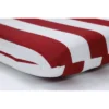2pc Outdoor/Indoor Rounded Chair Pad Set Midland Americana Red - Pillow Perfect -Garden & Outdoors GUEST c14441af c617 4a5f 8f5e 5997c7131688