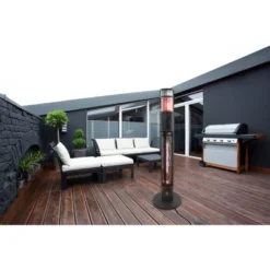 Infrared Electric Wall Mounted Outdoor Heater - Black - Westinghouse