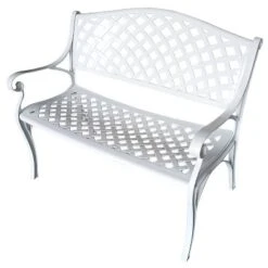 Modern Aluminum Patio Bench - Oakland Living 15 Modern Aluminum Patio Bench - Oakland Living -Garden & Outdoors GUEST c2fcd0e4 2a24 460b a6e0 666f81525e73