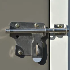 Patio 5ft X 3ft Garden Shed, Metal Lean-to Storage Shed With Lockable Door-ModernLuxe -Garden & Outdoors GUEST c302ce34 9d9b 48e4 b503 81870597baa7