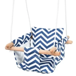Costway Baby Canvas Hanging Swing Cotton Hammock Toy For Toddler BluePink -Garden & Outdoors GUEST c45ae13d a52d 4171 b96b 636a4f0dd9e9