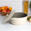 Goodful 7qt Cast Aluminum, Ceramic Stock Pot With Lid, Side Handles And Silicone Grip 2 Goodful 7qt Cast Aluminum, Ceramic Stock Pot With Lid, Side Handles And Silicone Grip -Garden & Outdoors GUEST c47c0755 e93a 4b51 8709 0afcc874b2e2
