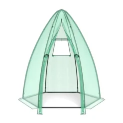 Costway 5.5'x 5.5'x 6' Portable Mini Garden Greenhouse With Window & Roll-up Zippered Door 12 Costway 5.5'x 5.5'x 6' Portable Mini Garden Greenhouse With Window & Roll-up Zippered Door -Garden & Outdoors GUEST c9196d7f 0b5d 4ff3 9a15 a584fcf0c8ba