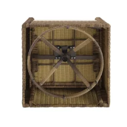 3pc Bradenton Outdoor Steel Swivel Rocking Chairs - Crosley -Garden & Outdoors GUEST ce1d9c77 e6f2 4701 b570 5710b3e64e98