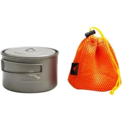 TOAKS Light Titanium 700ml Outdoor Camping Cook Pot POT-700-D115-L -Garden & Outdoors GUEST cf119d65 c95d 40c6 8ac8 366492874092