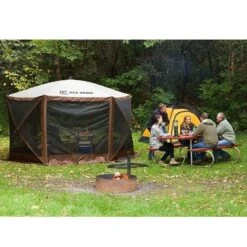 CLAM Quick-Set Escape 11.5' X 11.5' Portable Pop-Up Camping Outdoor Gazebo Screen Tent Canopy Shelter & Carry Bag With 3 Wind & Sun Panels Accessory 9 CLAM Quick-Set Escape 11.5' X 11.5' Portable Pop-Up Camping Outdoor Gazebo Screen Tent Canopy Shelter & Carry Bag With 3 Wind & Sun Panels Accessory -Garden & Outdoors GUEST cfdac5e8 568e 49b6 b997 b61adabe50a8