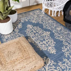 Galon Filigree Indoor/Outdoor Area Rug - JONATHAN Y -Garden & Outdoors GUEST d068253a 757e 432f b276 d4b8830fd3a5