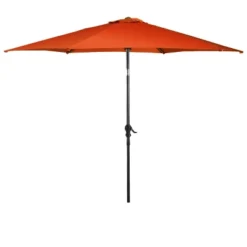 Costway 9FT Patio Umbrella Patio Market Steel Tilt W/ Crank Outdoor Yard Garden Orange -Garden & Outdoors GUEST d0d657aa 207e 4e3c 8aad 263e3ff61b01