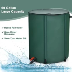 Costway 60 Gallon Portable Rain Barrel Collapsible Tank Water Collector Spigot Filter 14 Costway 60 Gallon Portable Rain Barrel Collapsible Tank Water Collector Spigot Filter -Garden & Outdoors GUEST d0e3ee1b 076f 4093 b3cb 14aa93ec3434