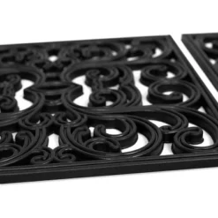 BirdRock Home Rubber Stepping Stone Tiles - 15 X 15" - Set Of 3 - Black -Garden & Outdoors GUEST d0f273eb 21d4 4f13 8905 8c47e18a853b