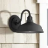Franklin Iron Works Arnett Rustic Farmhouse Outdoor Barn Light Fixture Black Dusk To Dawn Gooseneck 10 1/2" For Post Exterior Barn Deck House Porch 2 Franklin Iron Works Arnett Rustic Farmhouse Outdoor Barn Light Fixture Black Dusk To Dawn Gooseneck 10 1/2" For Post Exterior Barn Deck House Porch -Garden & Outdoors GUEST d1e940ad ac92 4f00 8f7f ba44296829a5