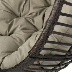 Layla Indoor/Outdoor Hanging Basket Chair - Brown/Khaki - Christopher Knight Home 7 Layla Indoor/Outdoor Hanging Basket Chair - Brown/Khaki - Christopher Knight Home -Garden & Outdoors GUEST d20fbf9f f62b 4aee 887e f2e7ddd7a957