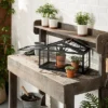 9" Wide Rectangular Metal & Glass Terrarium Black - Hearth & Hand™ With Magnolia -Garden & Outdoors GUEST d26465cb f952 4160 97c3 543670e5aba1