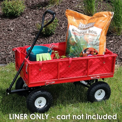 Sunnydaze Decor Sunnydaze Outdoor Lawn And Garden Weather-Resistant Heavy-Duty Polyester Utility Wagon Cart Protective Liner 3 Sunnydaze Decor Sunnydaze Outdoor Lawn And Garden Weather-Resistant Heavy-Duty Polyester Utility Wagon Cart Protective Liner