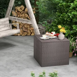 Costway 72 Gallon Patio Rattan Wicker Storage Deck Box Container With Liner Garden 13 Costway 72 Gallon Patio Rattan Wicker Storage Deck Box Container With Liner Garden -Garden & Outdoors GUEST d825418d 2891 43c0 ac26 3b271ac2e6fe