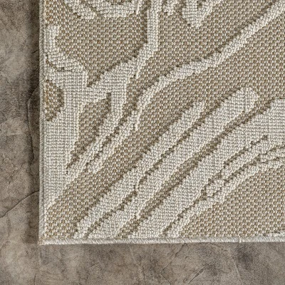 NuLOOM Leisa Abstract Swirls Indoor/Outdoor Patio Area Rug 6 NuLOOM Leisa Abstract Swirls Indoor/Outdoor Patio Area Rug - Image 4