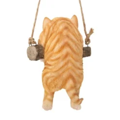 Design Toscano Orange Tabby Kitty On A Perch Hanging Cat Sculpture - Multicolored -Garden & Outdoors GUEST d9a6200e e0a1 473e bcf5 35471bb7db41