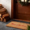 Merry Christmas Coir Doormat Tan/Red - Hearth & Handâ„¢ With Magnolia 2 Merry Christmas Coir Doormat Tan/Red - Hearth & Handâ„¢ With Magnolia -Garden & Outdoors GUEST dcfbad5e c42e 48d8 98a0 3836b113542c
