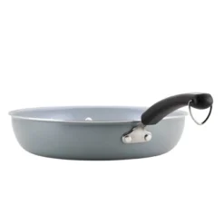 Farberware Eco Advantage 12.5" Nonstick Ceramic Deep Frying Pan With Helper Handle -Garden & Outdoors GUEST e04ce66d b957 4350 a650 cd4d3dc9a7a9