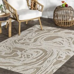 NuLOOM Leisa Abstract Swirls Indoor/Outdoor Patio Area Rug 20 NuLOOM Leisa Abstract Swirls Indoor/Outdoor Patio Area Rug -Garden & Outdoors GUEST e11c8046 b594 4d10 8b12 dbd9c8cd7a7c
