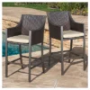 Riga Set Of 2 Bar Stool - Brown - Christopher Knight Home -Garden & Outdoors GUEST e25e4912 93bd 4ab4 bc6d 8c7a83d9dff5