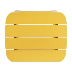 Merrick Lane Poly Resin Indoor/Outdoor All-Weather Adirondack Side Table -Garden & Outdoors GUEST e293ffc7 ec14 498f a9c6 fb95ef97f92a