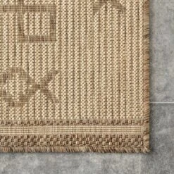 NuLOOM Candice Moroccan Geometric Trellis Indoor And Outdoor Patio Area Rug -Garden & Outdoors GUEST e3ea64d9 e1e0 4b25 95fd a3d4a310cd64