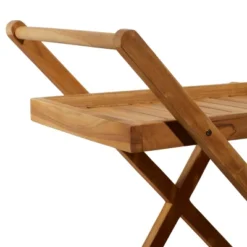 Trolley Patio Outdoor Serving Cart - Olivia & May -Garden & Outdoors GUEST e45c4609 ec37 4934 bd64 1f1959a1f7cf