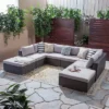 Santa Rosa 8pc Wicker Sectional Sofa Set - Gray/Silver - Christopher Knight Home 1 Santa Rosa 8pc Wicker Sectional Sofa Set - Gray/Silver - Christopher Knight Home -Garden & Outdoors GUEST e467f4f3 209f 4011 bd69 1b56b215aef6