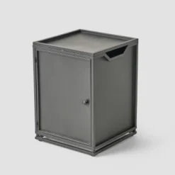 Malawi 10pc Acacia UShaped Sectional Sofa Set With Fire Pit Gray/Dark Gray - Christopher Knight Home -Garden & Outdoors GUEST e53ae825 c6bc 4d1d aa1b b5744bee1137