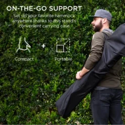 Best Choice Products 9ft Portable Heavy-Duty Steel Hammock Stand W/ Built-In Wheel, Case, Weather-Resistant Finish -Garden & Outdoors GUEST e5cb7bfe f2c0 445a b630 c5717bd61f85