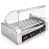 Olde Midway Electric Hot Dog Roller Grill Cooker With Glass Cover, Commercial Grade Machine -Garden & Outdoors GUEST e6773650 7516 4445 b6a5 7609fbad1436
