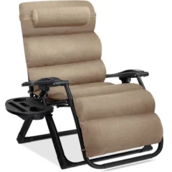 Best Choice Products Oversized Zero Gravity Chair, Folding Recliner W/ Removable Cushion, Side Tray 22 Best Choice Products Oversized Zero Gravity Chair, Folding Recliner W/ Removable Cushion, Side Tray -Garden & Outdoors GUEST eafda4a2 e82e 40fe 98d0 991c9ddba41e