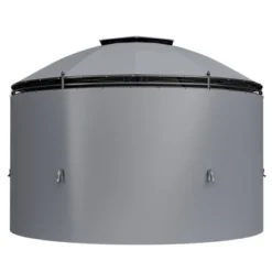 Tangkula 11.5'Outdoor Patio Round Dome Gazebo Canopy Shelter Double Roof Steel Gray -Garden & Outdoors GUEST eb7db1aa 9fec 4b11 bcd0 c21ecbf71e28