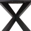 Soto Round Outdoor Acacia Wood Dining Table Teak/Black - Christopher Knight Home -Garden & Outdoors GUEST ec5dcab6 e07f 48d4 be06 8289e22e0852