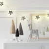 10ct LED Battery Operated Silver Star Christmas Novelty String Lights Warm White - Wondershop™ -Garden & Outdoors GUEST ed00d8c6 3a06 4b0b a4e3 b24007fa173b