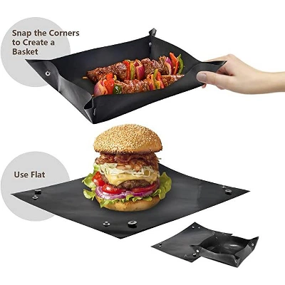 Grand Fusion Leakproof BBQ Grill Mat - 2 Pack 6 Grand Fusion Leakproof BBQ Grill Mat - 2 Pack - Image 4
